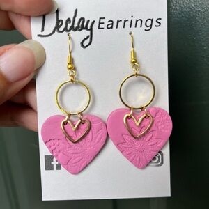 Handmade polymer Clay Earrings